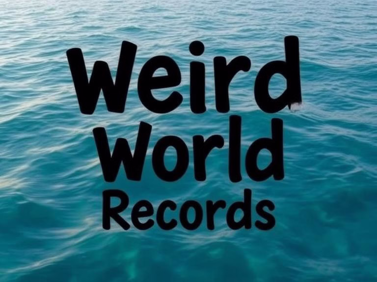 Weird World Records: The Strangest, Most Bizarre Feats in History