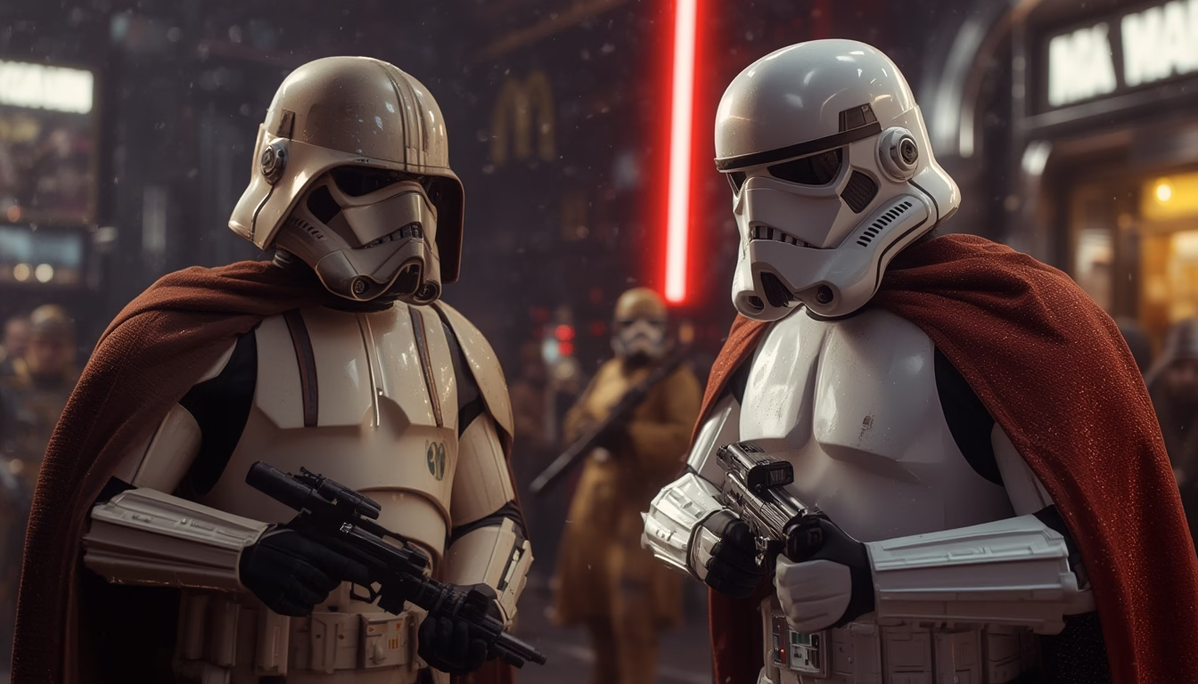 He Was Just One Mandalorian… and a Very Hungry Baby