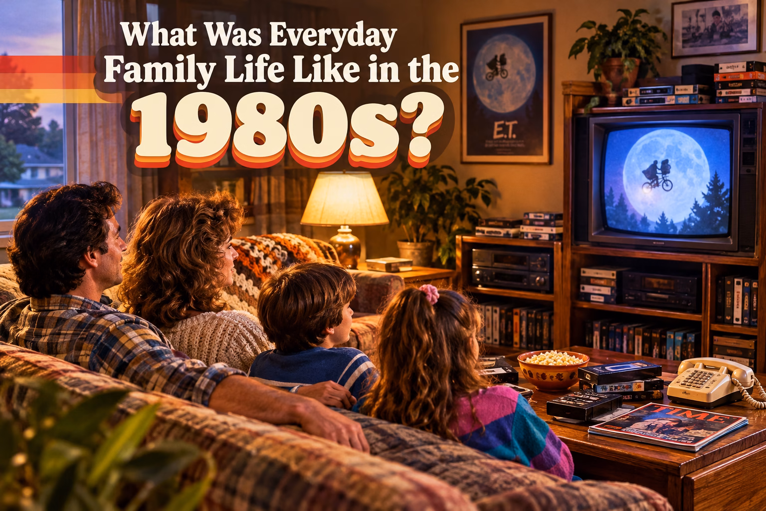 What Was Everyday Family Life Like in the 1980s?