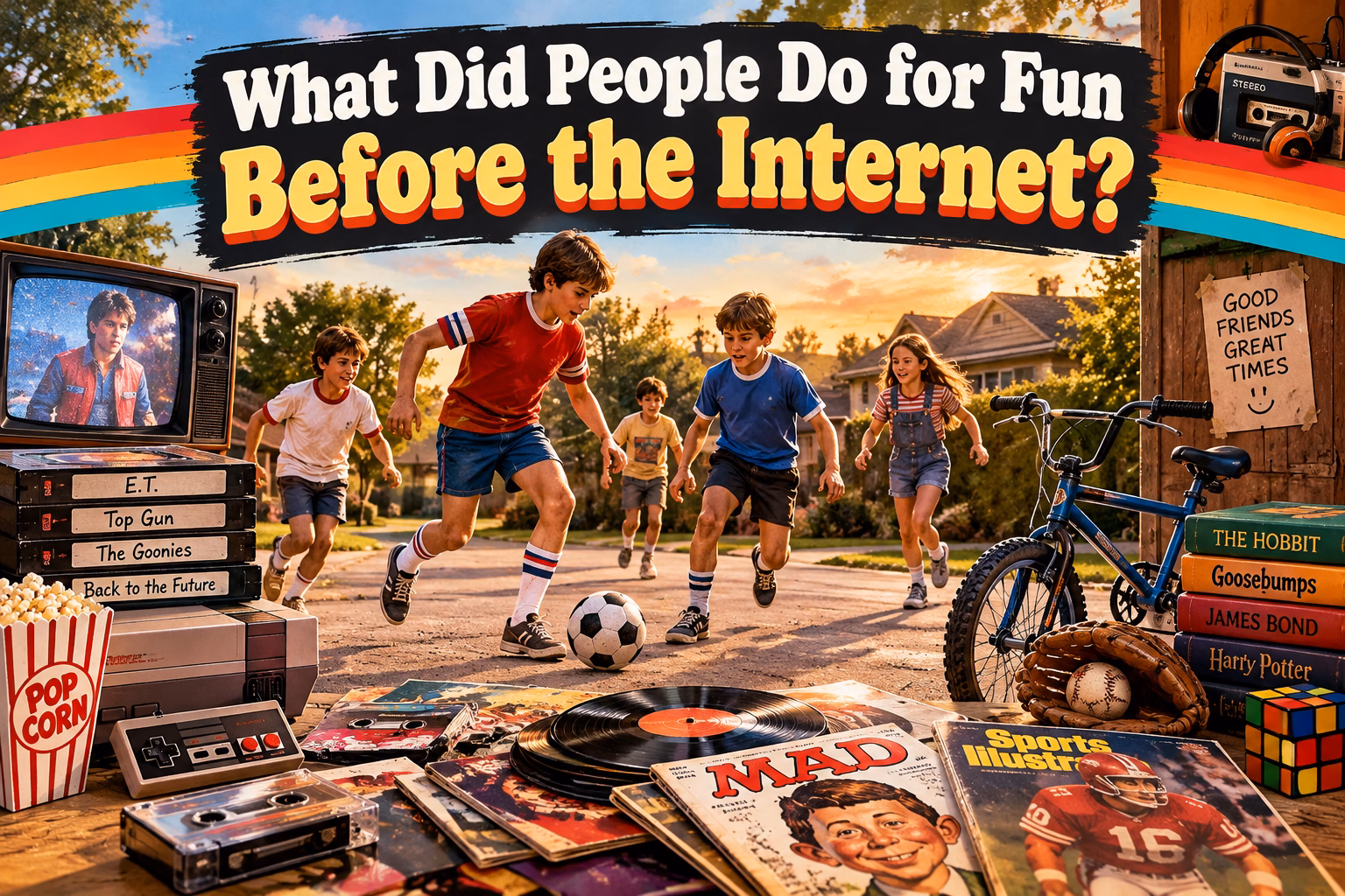 What Did People Do for Fun Before the Internet?